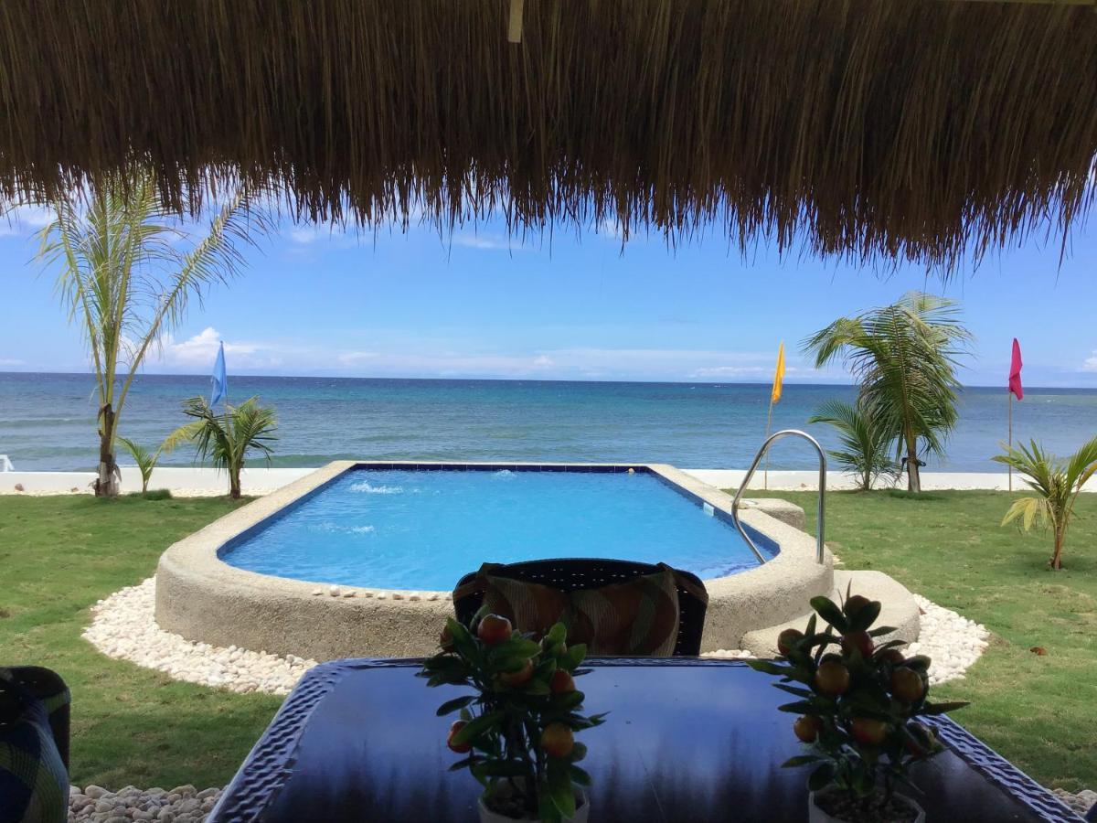 Bamboobeachvilla2 Ac New Oceanfront Pool Sunsetview Garden Kitchen Satellite Starlink Wi-Fi Dimiao Luaran gambar