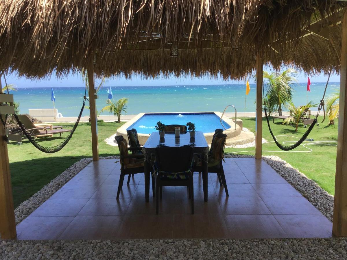 Bamboobeachvilla2 Ac New Oceanfront Pool Sunsetview Garden Kitchen Satellite Starlink Wi-Fi Dimiao Luaran gambar